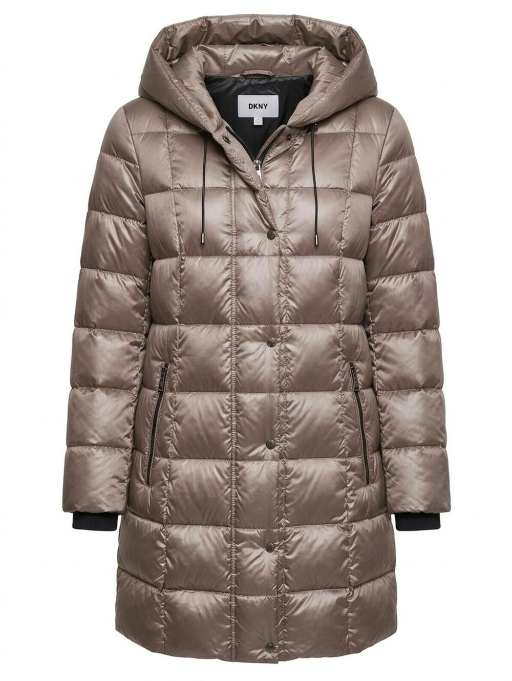 NWT DKNY Puffer Winter Coat Jacket Women's Medium Duck Down